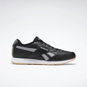 Adidasy Męskie Reebok Royal Glide Lux Czarne/Szare/Białe PL 80BCGPD